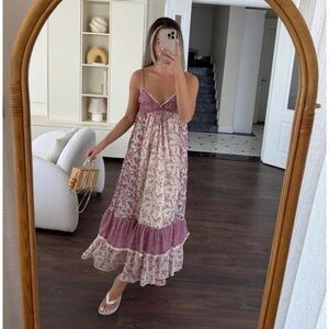 ZARA MAXI DRESS FLORAL